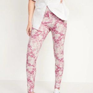 OLD NAVY High-Waisted Printed Ankle Leggings